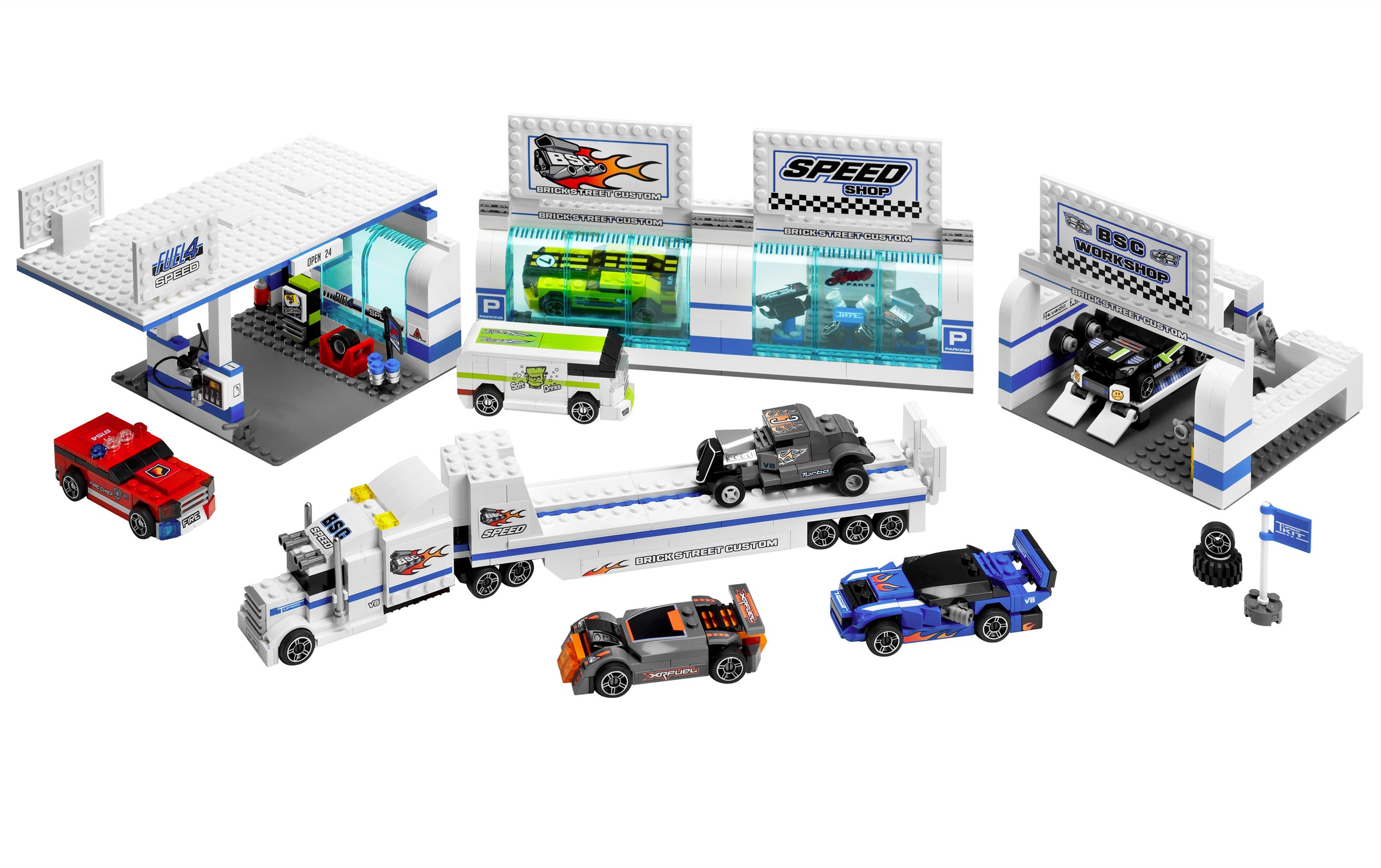 Lego Brick Street Customs