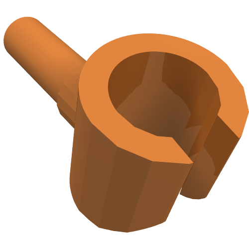 Lego Minifig Hand / Medium Nougat