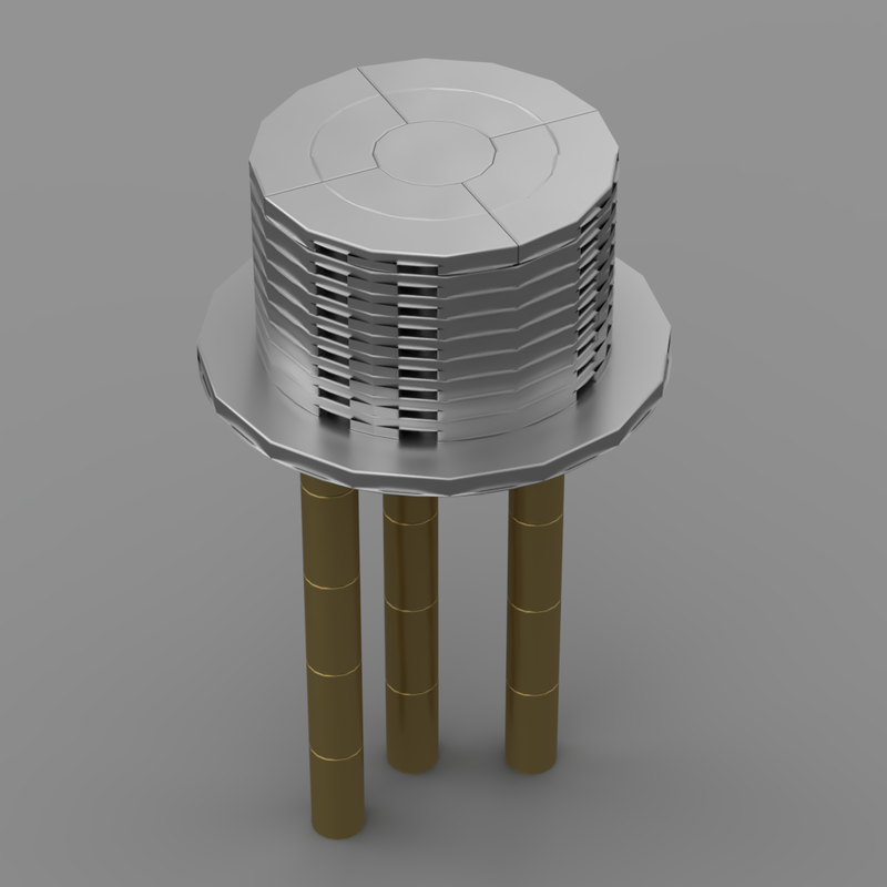 Lego Transistor BC 141 in TO-39 Package