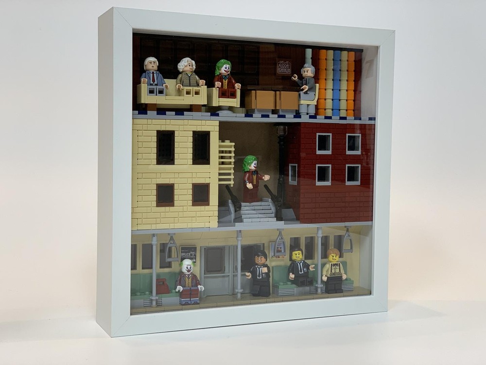 Lego The Joker(Joaquin Phoenix) in Photo Frame
