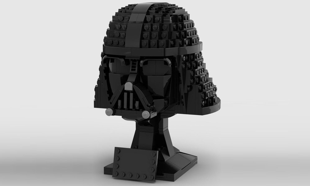 Lego DarthVader Helmet (Updated version)