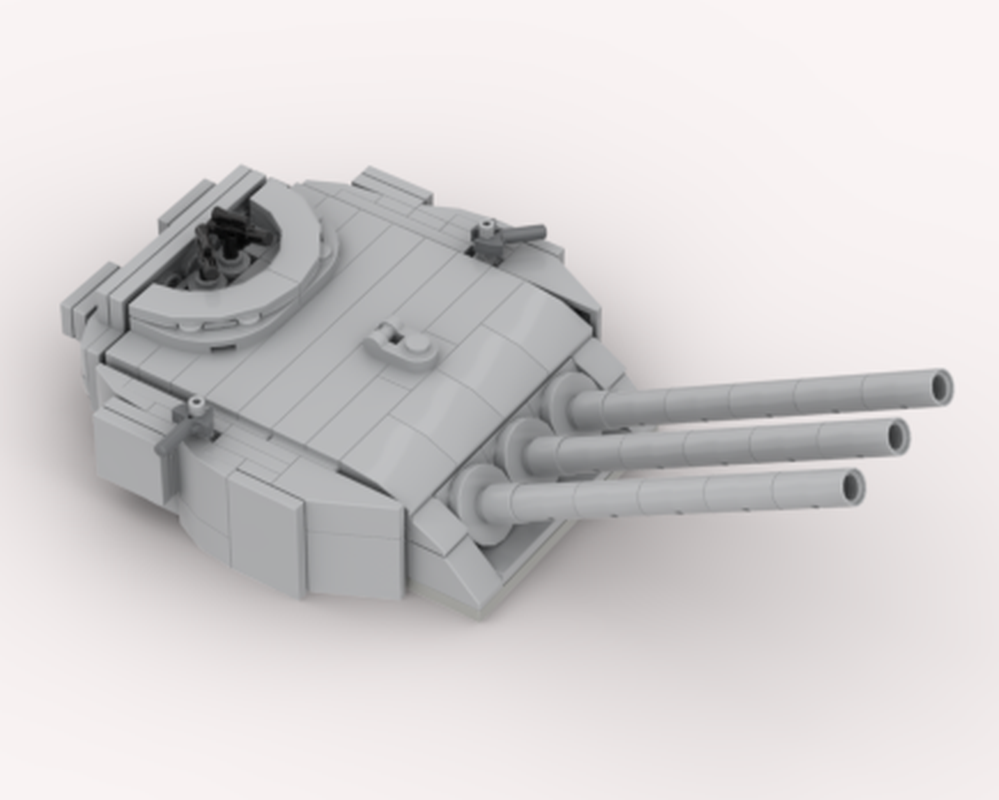 Lego Gun Turret(Uss Iowa)