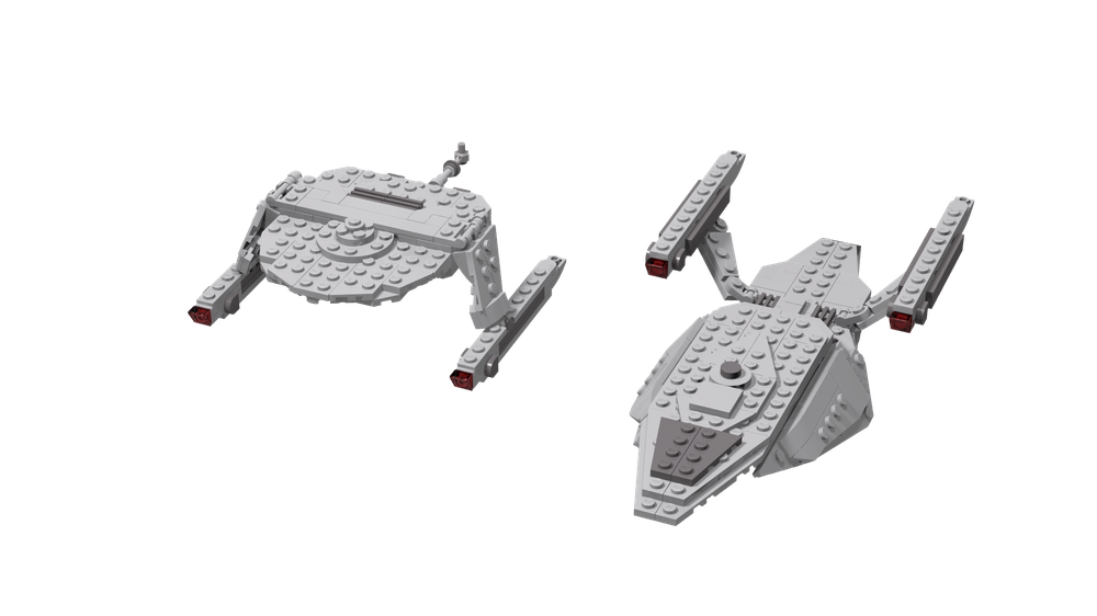 Lego FASA Continent-Class and Samson-Class Starships