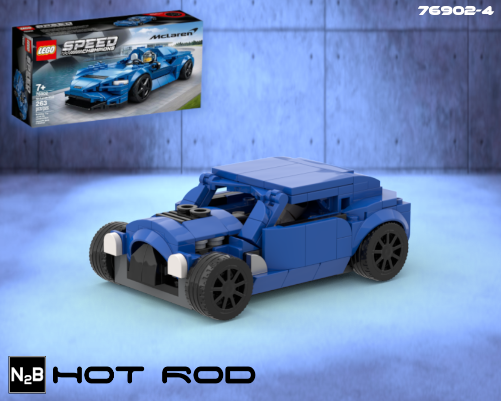 Lego Hot Rod LEGO 76902 alternative build 4