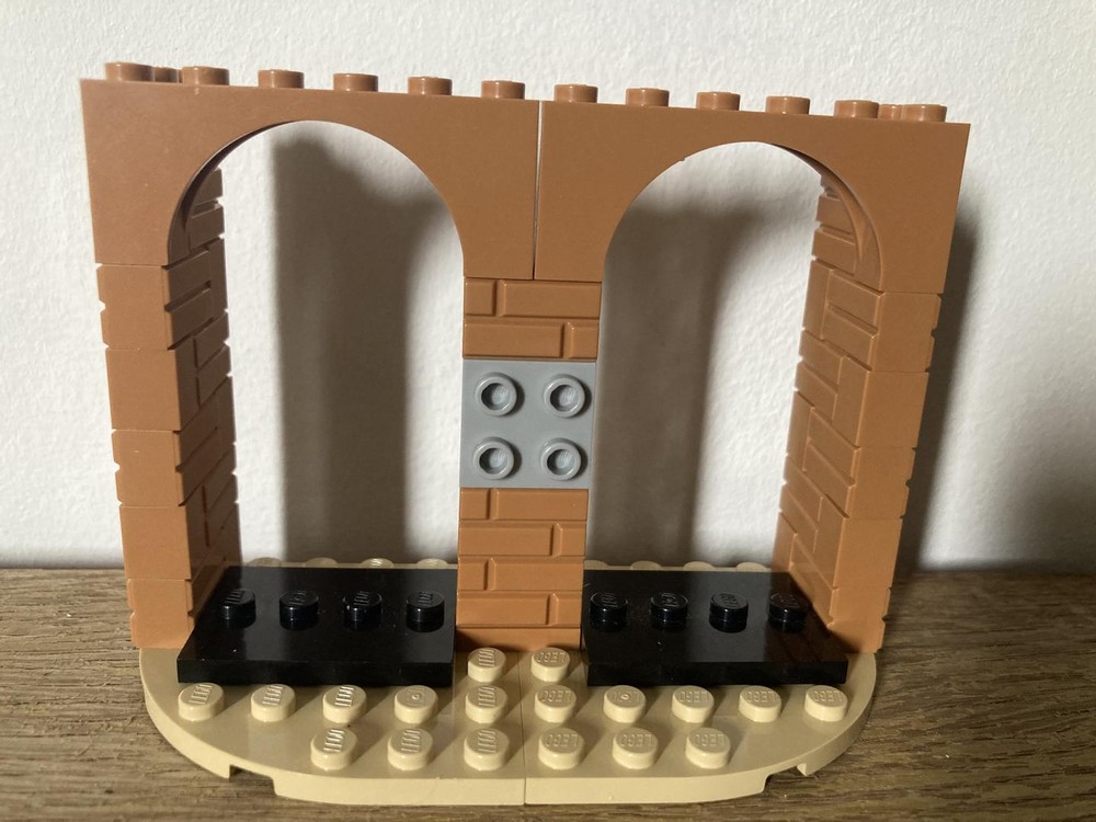 Lego Old vs New Minifigure stand