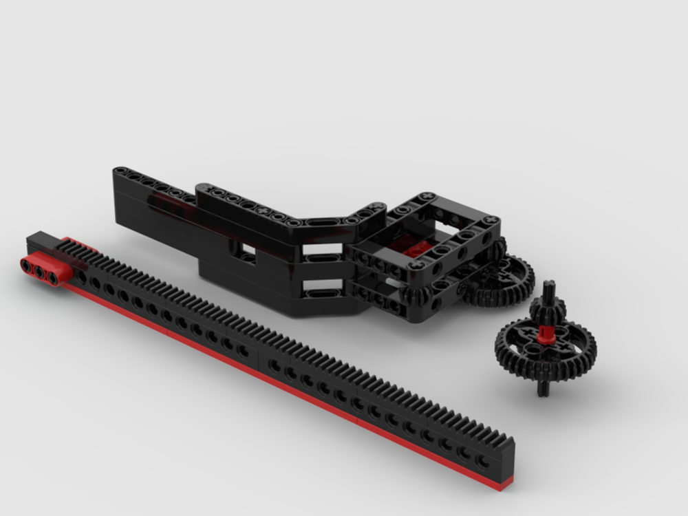 Lego High Speed Spinning Top Spinner with 3x Gearing