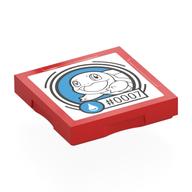 Lego Tile Special 2 x 2 with SMART Tag with '#0007' Squirtle Print