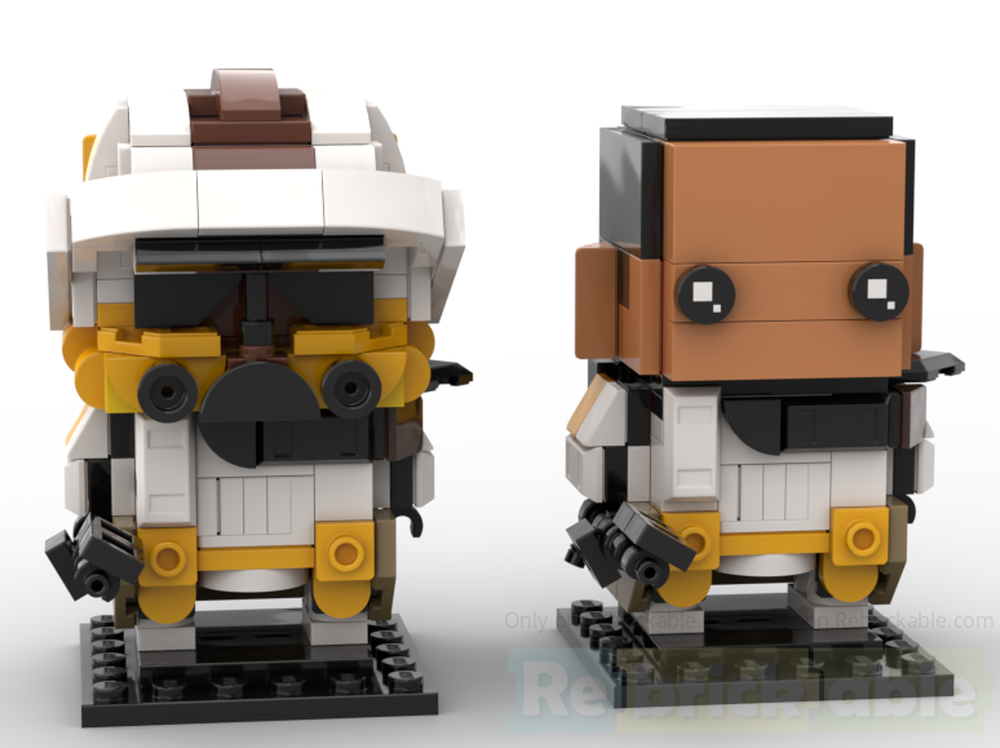 Lego Phase 2 Commander Bly Brickheadz