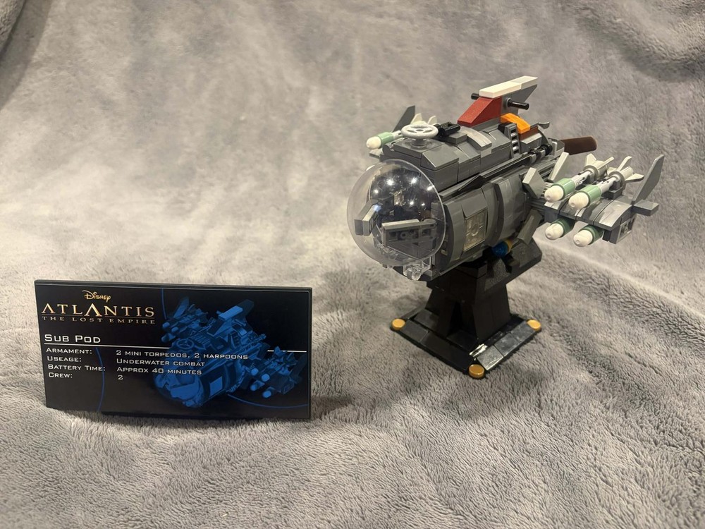 Lego Atlantis Sub Pod