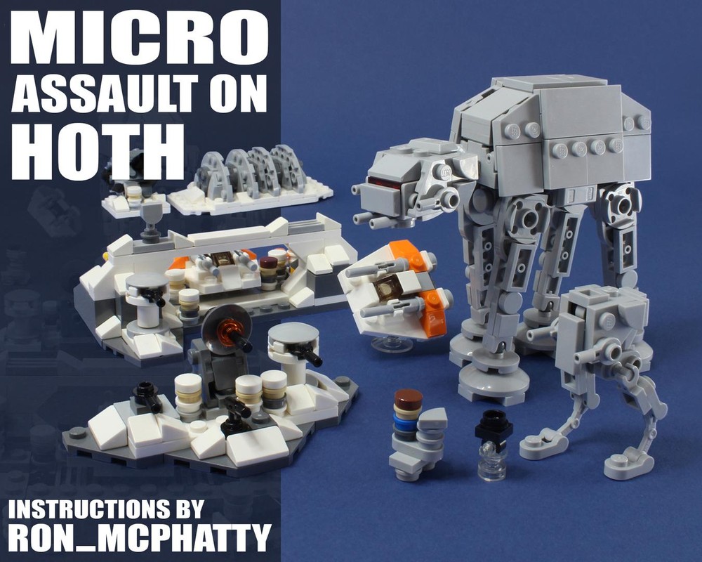 Lego Micro Assault on Hoth + AT-AT & AT-ST
