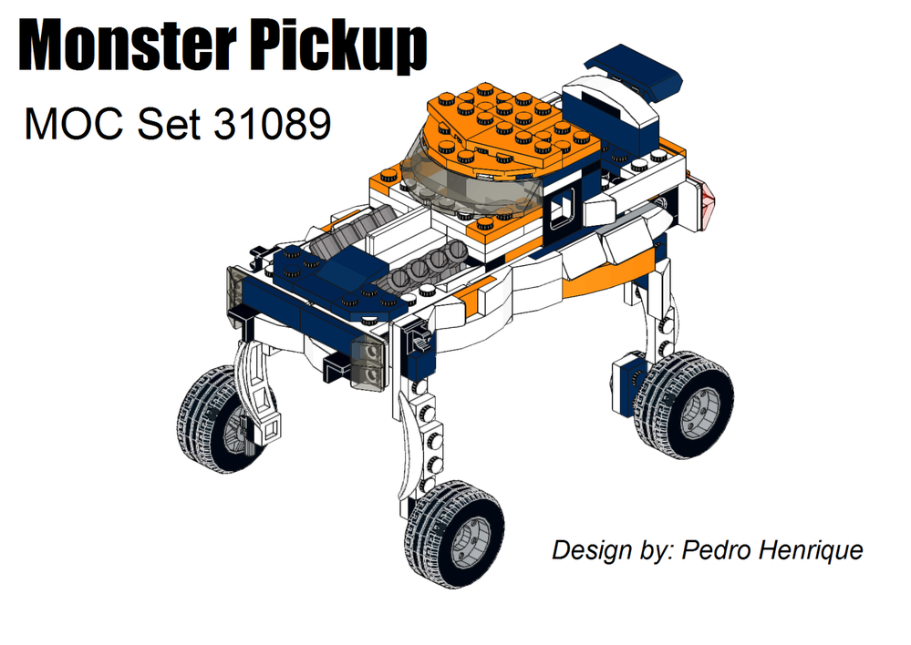Lego Monster Pickup - MOC 31089
