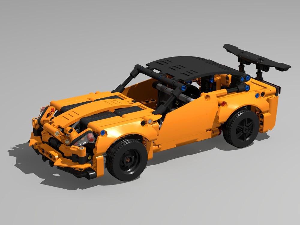 Lego 42093 RC Car Steering Mod