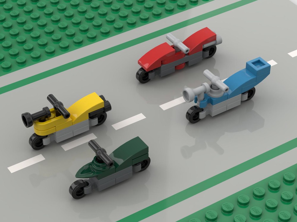 Lego Nano motorbikes volume 3