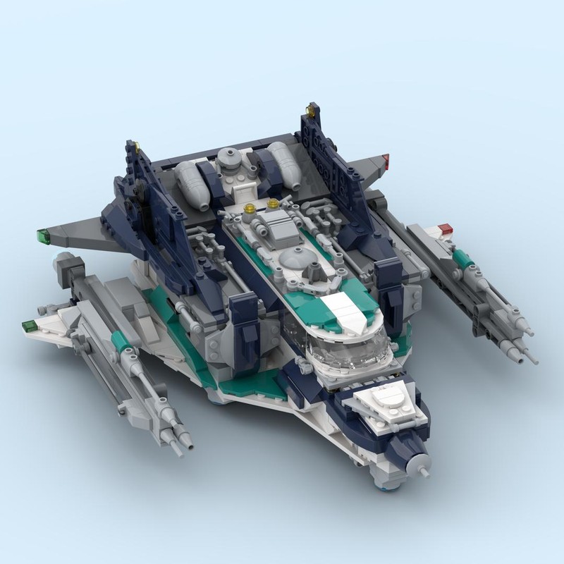 Lego Alpha Class NV1 Starship - Aion's Compass