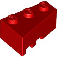 Lego Brick Wedged, Angled 3 x 2 Right / Red
