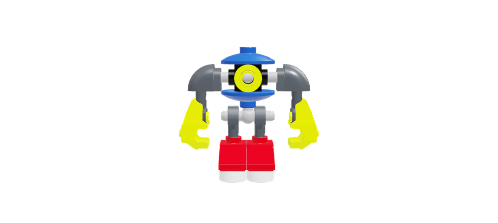 Lego metal sonic body