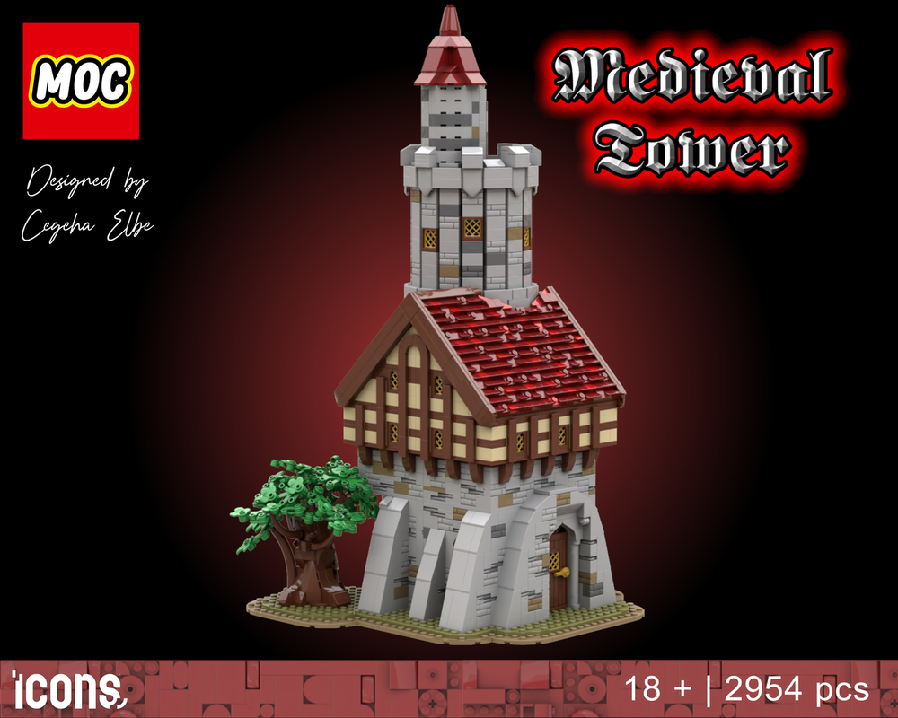 Lego Medieval Tower