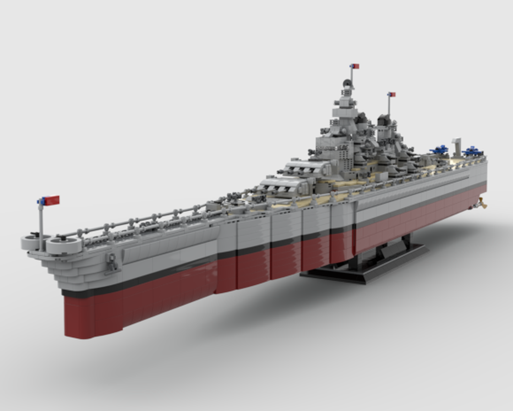 Lego U.S Missouri BB-63