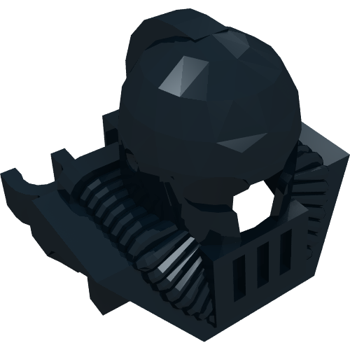 Lego Helmet Underwater, Chestplate / Black