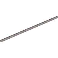 Lego Hose Rigid 3mm D. 12L / 9.6cm / Flat Silver