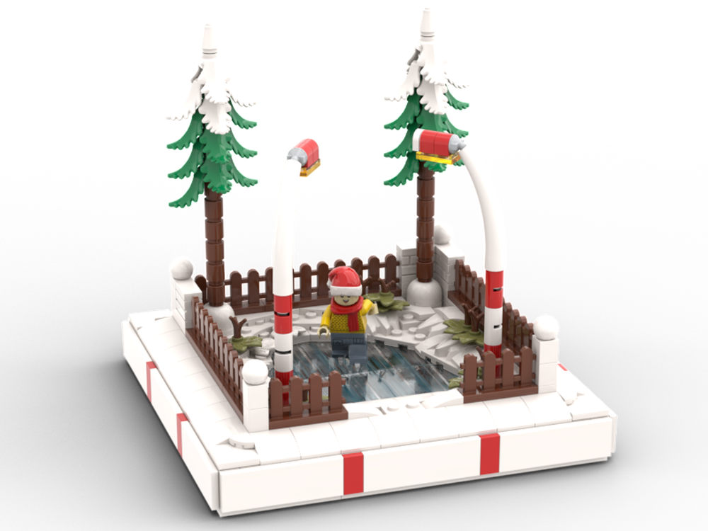 Lego Little Funny Ice Lake
