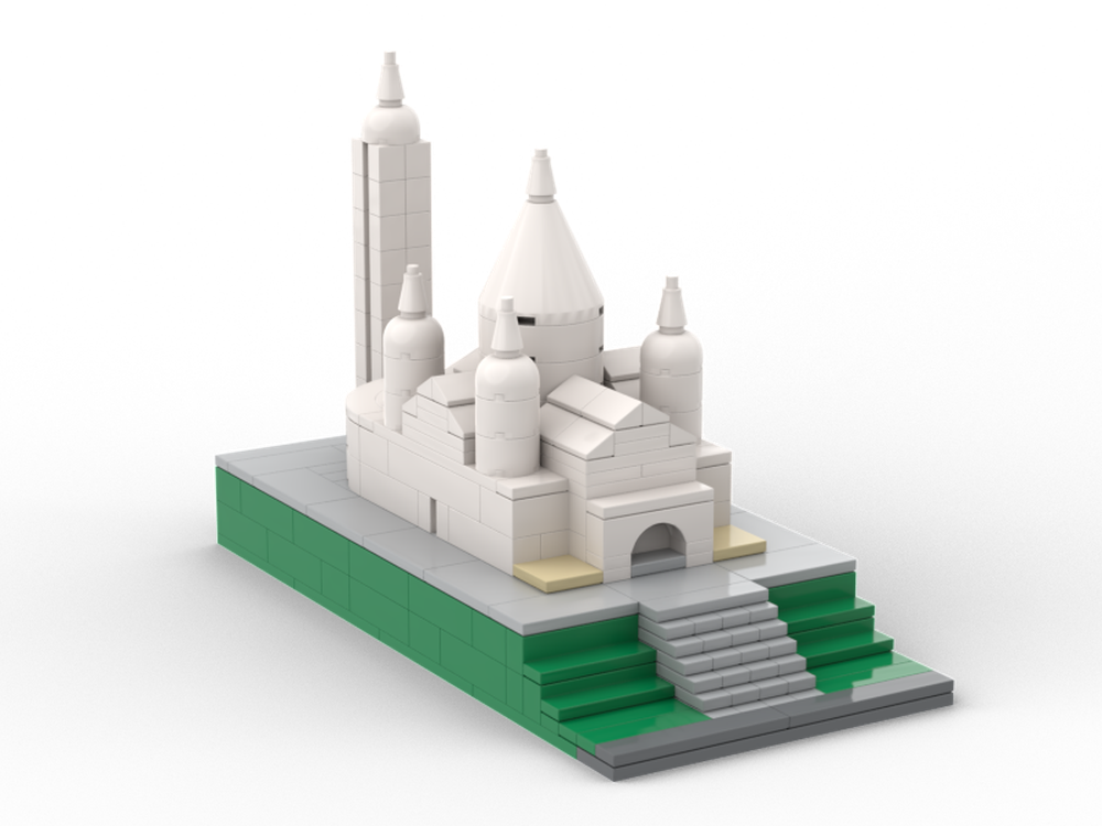 Lego Sacre coeur de Montmatre (Paris)