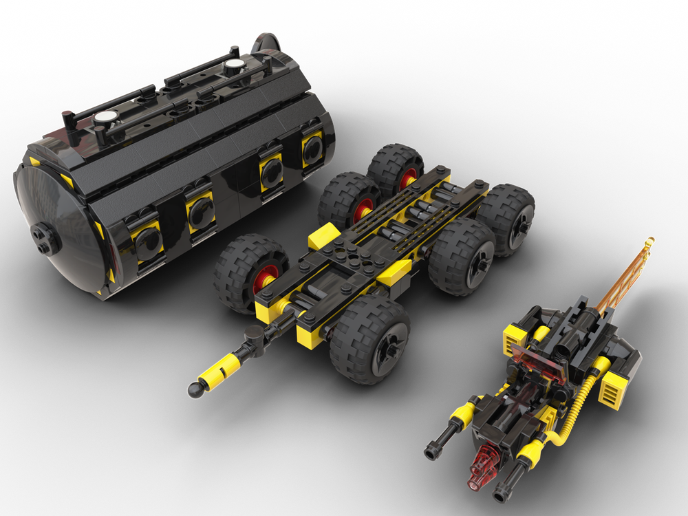 Lego Container, Trailer, Razor combo pack