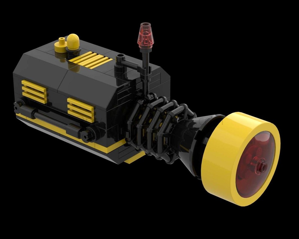 Lego 10355 Blacktron Renegade Engine Module XL