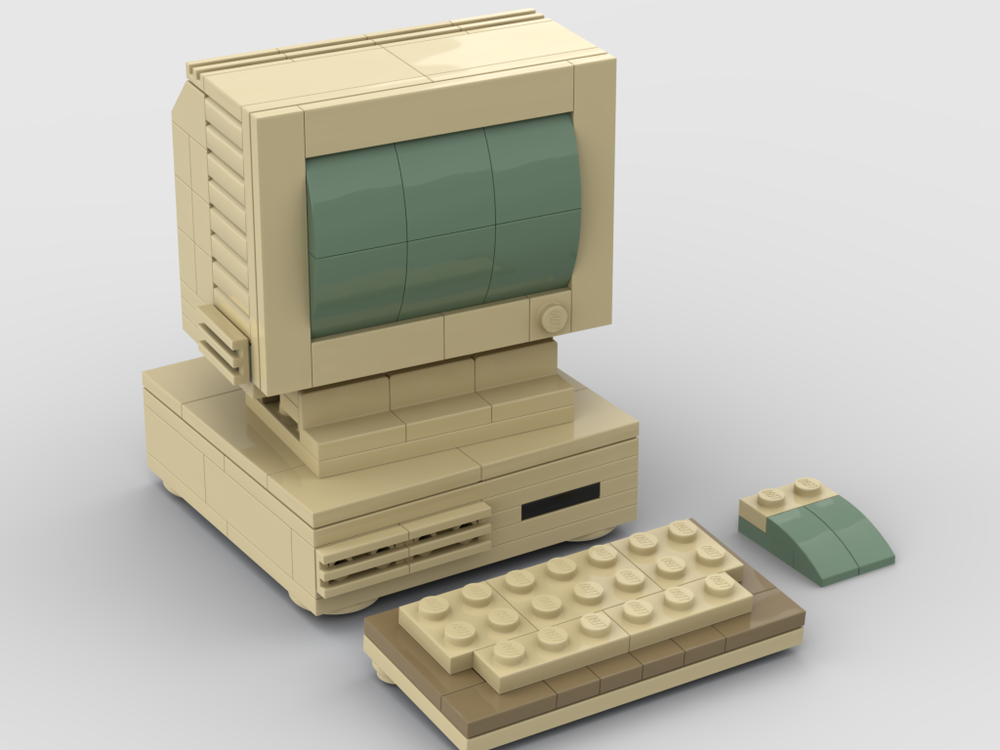Lego Retro Computer