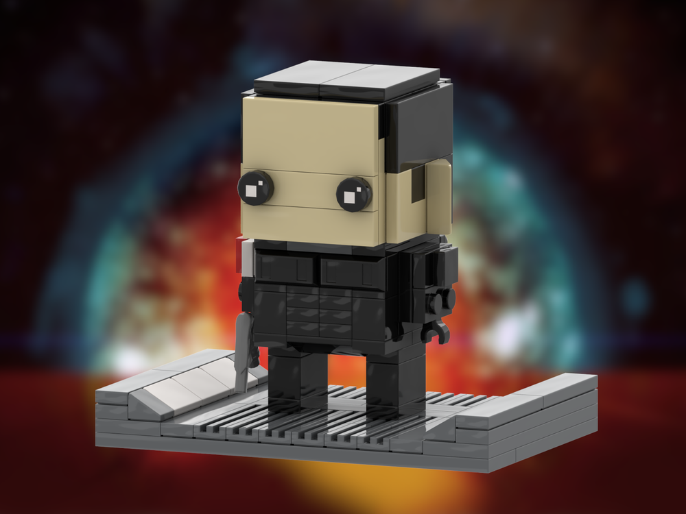 Lego Commander Shepard Brickhead (Male)