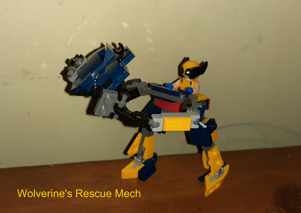 Lego Wolverine's Rescue Mech - alt of 76202-1