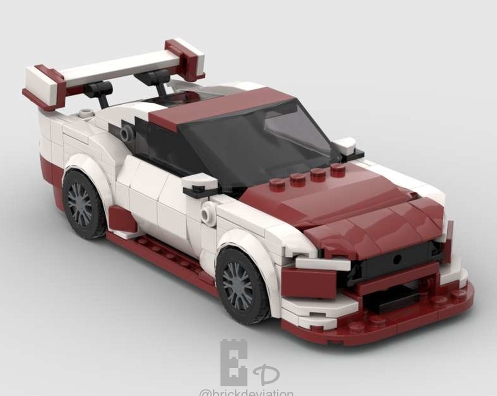 Lego 2025 Shell V-Power Racing Team Ford Mustang Supercar (Jet Couriers Livery)