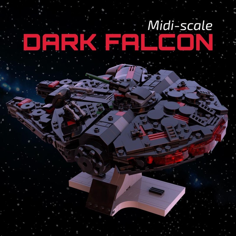 Lego 75375 Midi-scale Dark Falcon