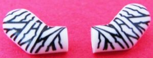 Lego Arm, (Matching Left and Right) Pair with Mummy Wrappings Pattern