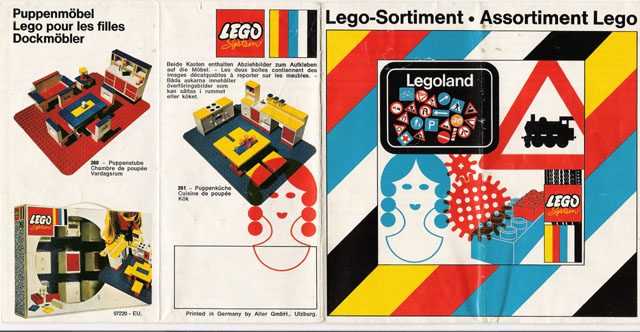 Lego 1971 Large European Foldout (97220-EU)