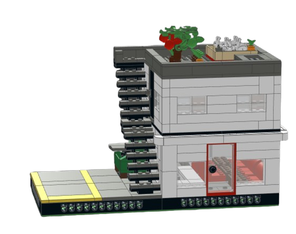 Lego down town diner