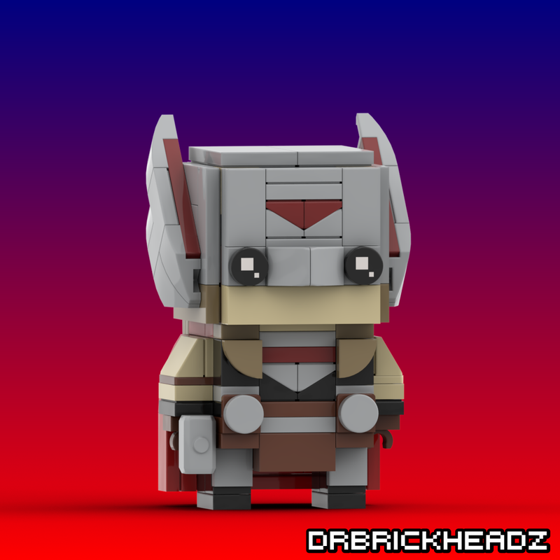 Lego The Mighty Thor (Thor: Love and Thunder) Custom Brickheadz