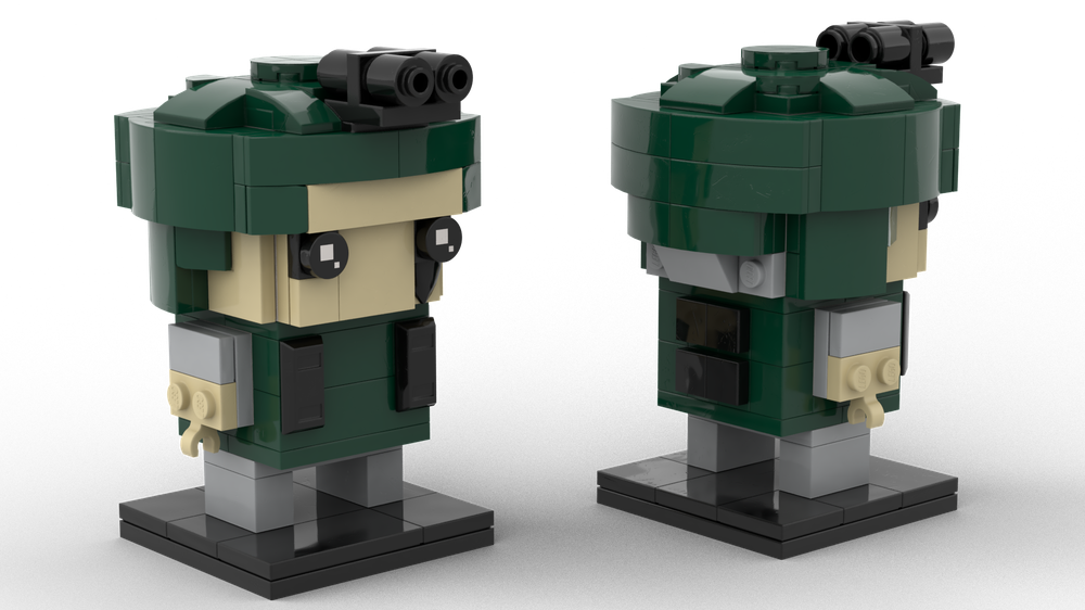 Lego Brickheadz - Death stranding - Cliff - B