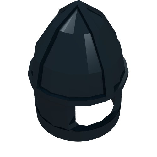 Lego Helmet Castle with Chin Guard / Black