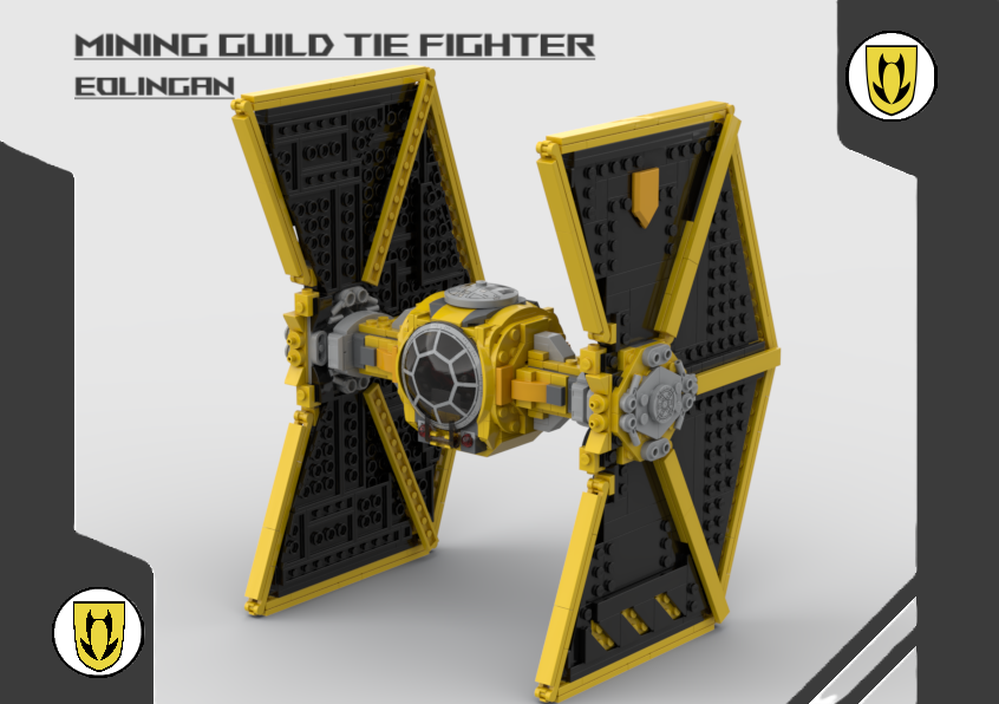 Lego Mining Guild TIE
