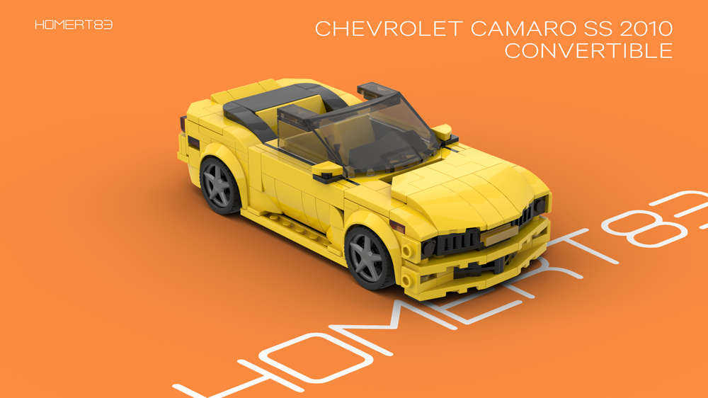 Lego Chevrolet Camaro SS 2010 Convertible