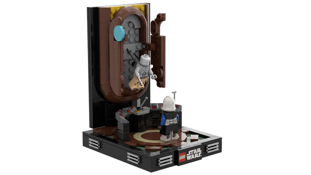 Lego A Distant Echo - Diorama (The Clone Wars Season 7)