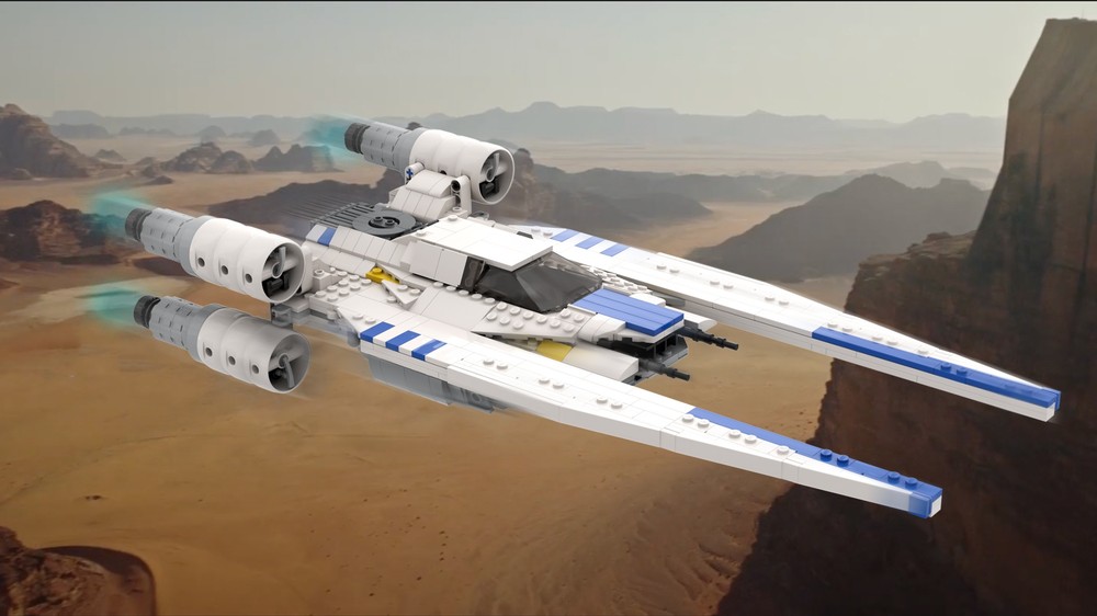 Lego Andor's White U Wing (2.0 Update)