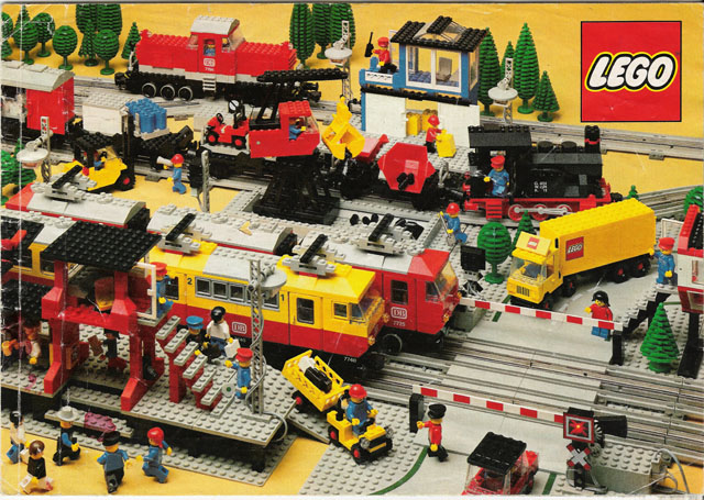 Lego 1983 Medium Train European ((UK/F/B) 100778/100878)