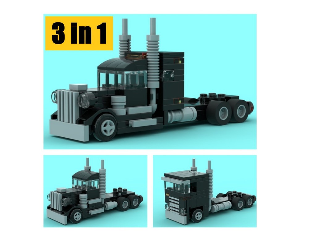 Lego 3in1 Peterbilt Trucks