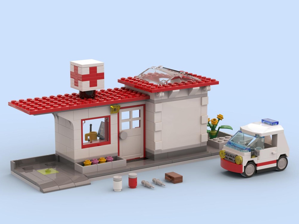 Lego 6364 Paramedic Unit RELOADED