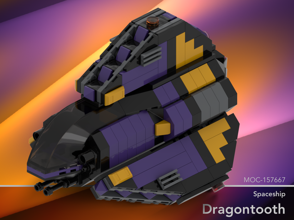 Lego Spaceship "Dragontooth"