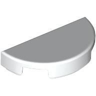 Lego Tile Round 1 x 2 Half Circle