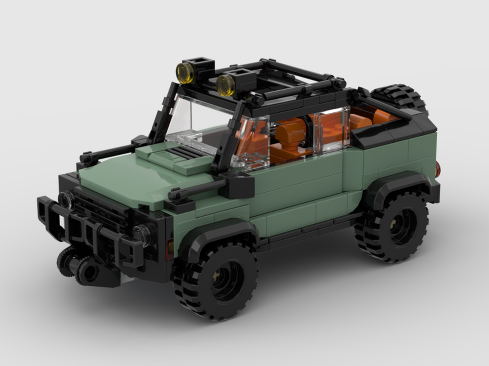 Lego 1983 Land Rover Defender 110 Custom