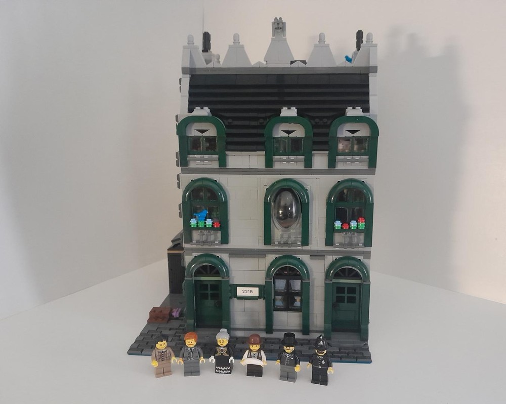 Lego 221B Baker Street (Arthur Conan Doyle canon version)